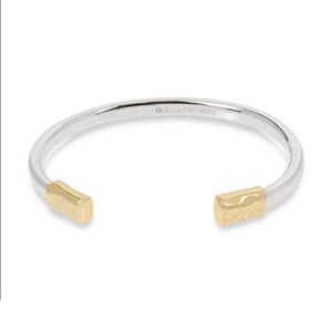 AllSaints Two Tone Skinny Cuff Bracelet